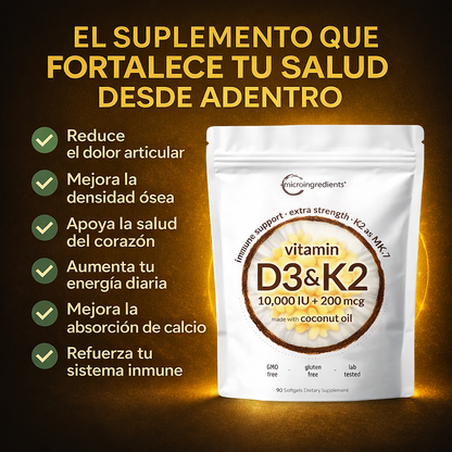 VITAMINAS D3 & K2