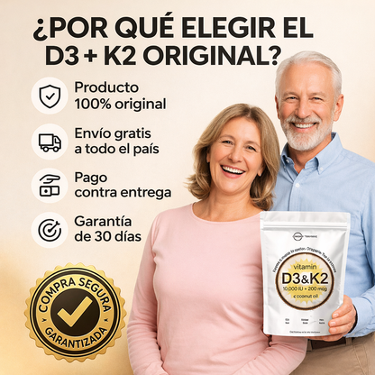 VITAMINAS D3 & K2
