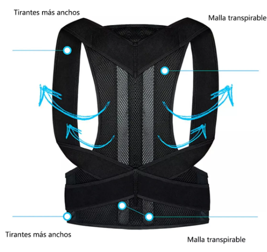 Combo Cuello Mariposa +Corrector Postura