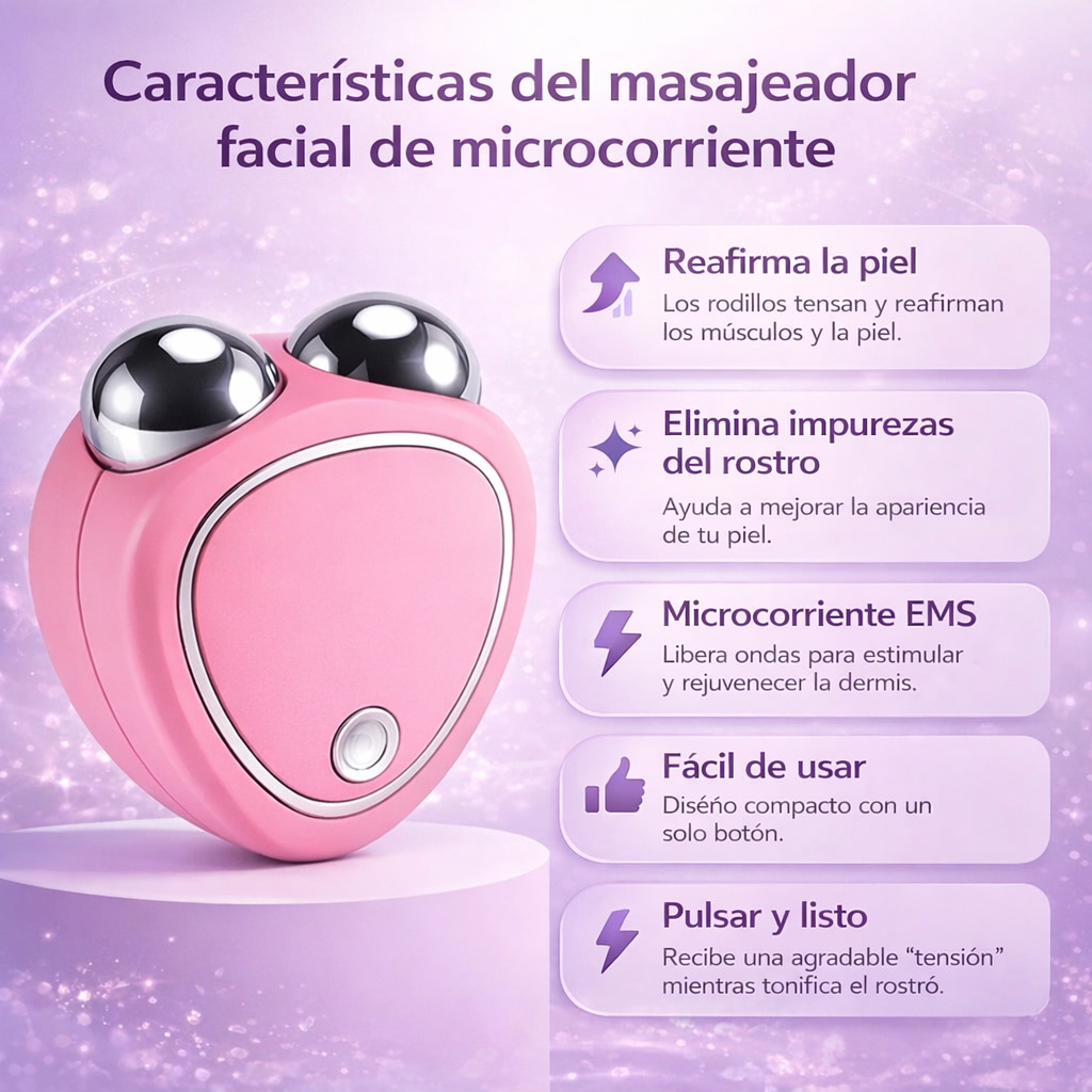 Microcorriente facial eléctrico