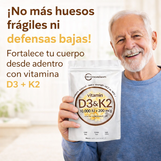 VITAMINAS D3 & K2